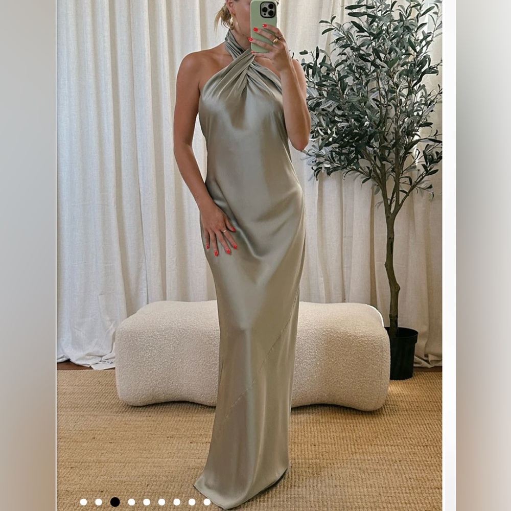 Show Me Your Mumu Jasmine Halter Maxi Dress